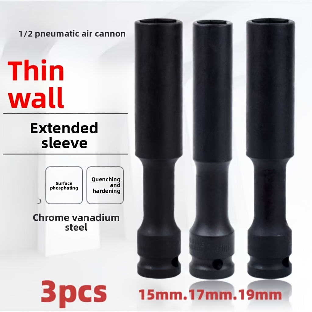 Pneumatic Impact Wrench - مجموعة مفاتيح ربط هوائية ممتدة ذات