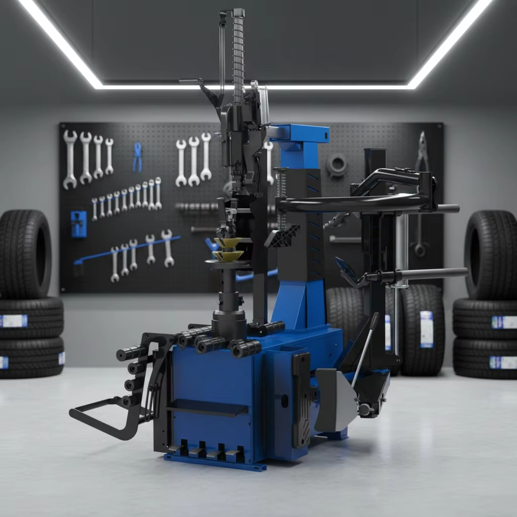 Tire Changer Machine - آلة تغيير إطارات السيارات والدراجات النارية