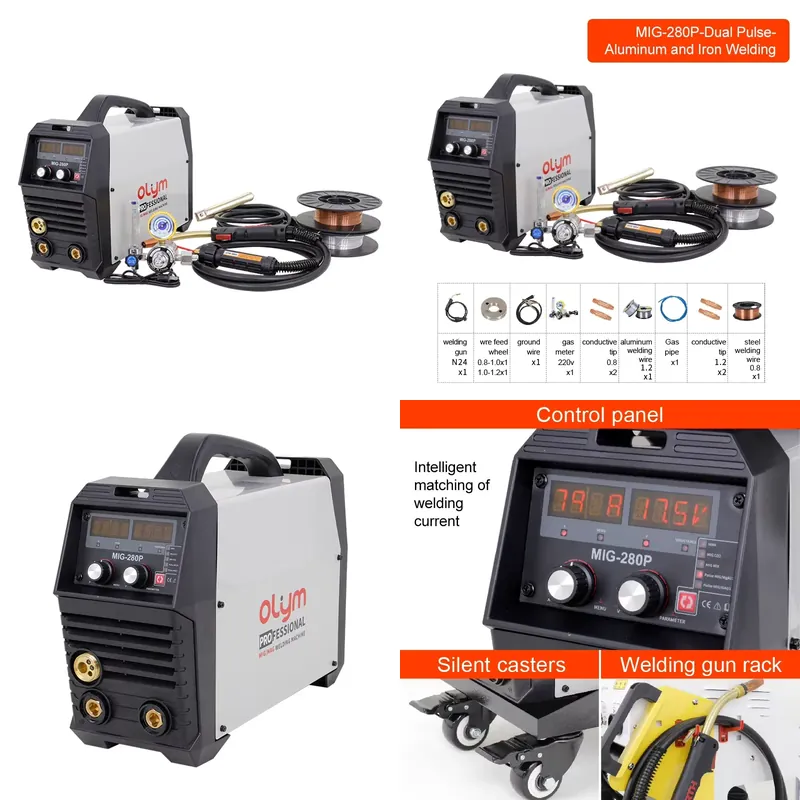 Tig Welder Machine - ماكينة لحام MIG 280 Pulse Inverter