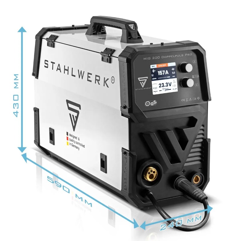 Stahlwerk MIG200 الثقيلة IGBT  - مراجعة Tig Welder Machine وسعره