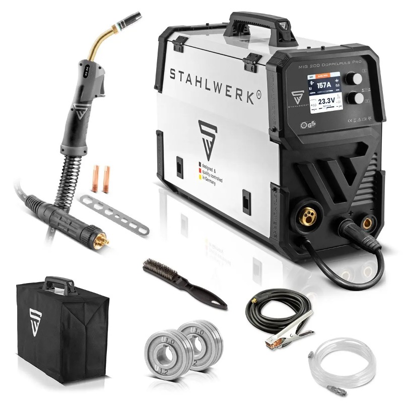 Stahlwerk MIG200 الثقيلة IGBT  - مراجعة Tig Welder Machine وسعره
