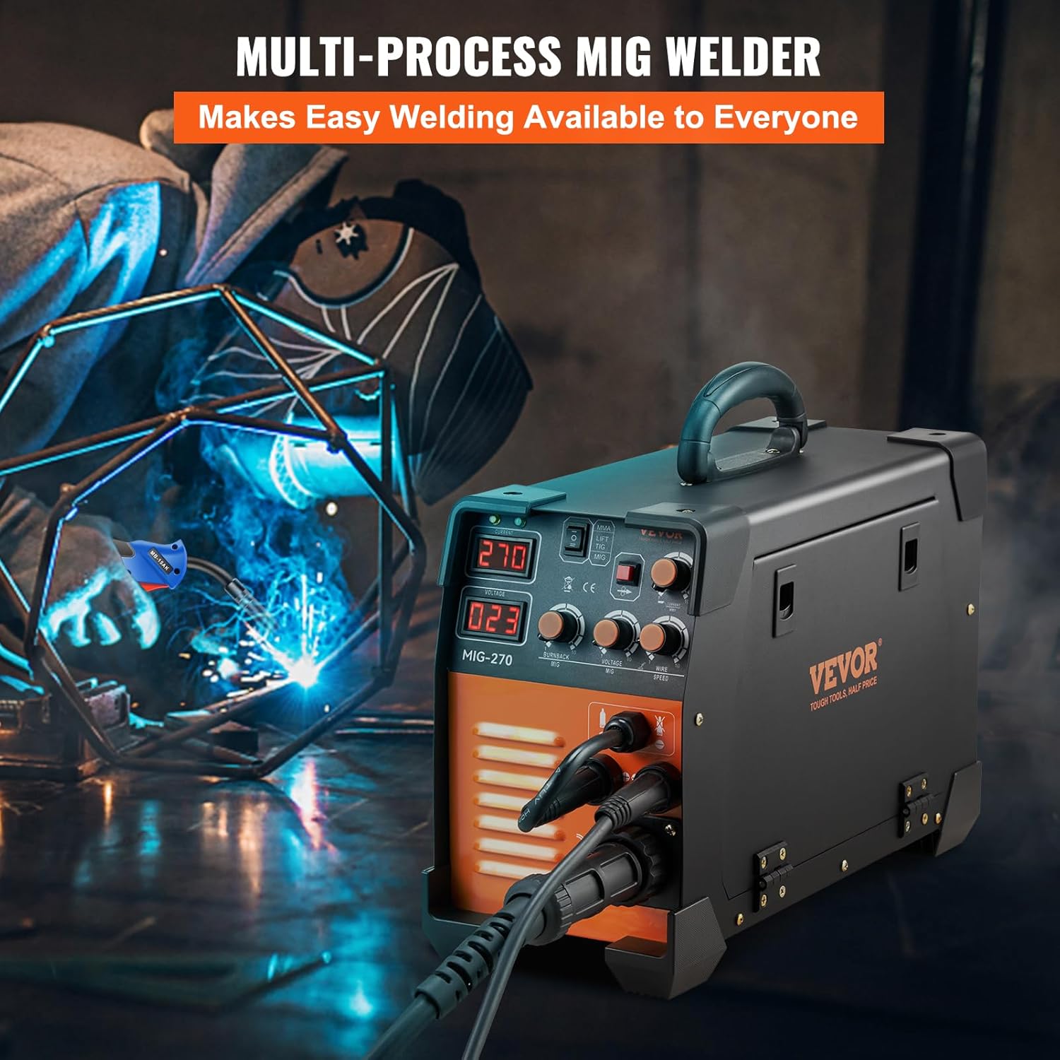 جهاز لحام VEVOR MIG، آلة لحام  - مراجعة Tig Welder Machine وسعره