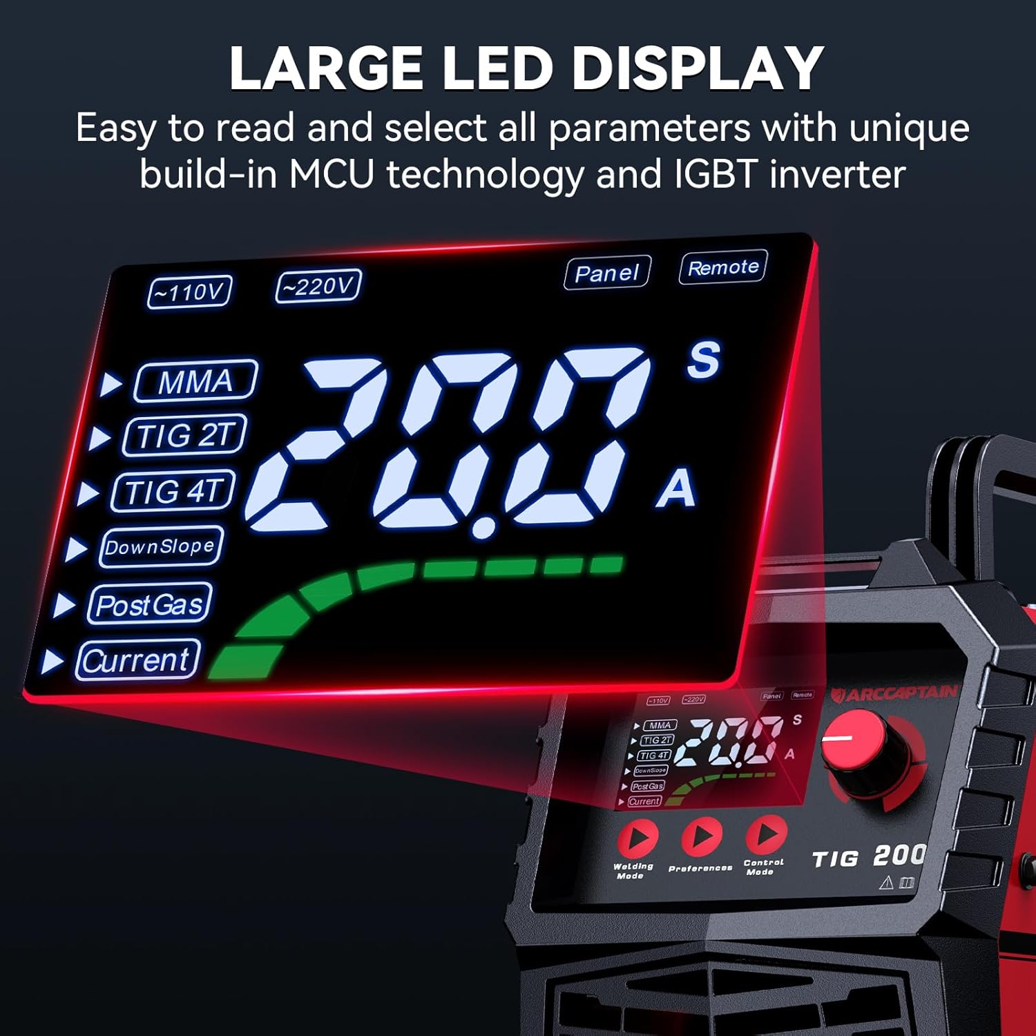 لحام TIG من ARCCAPTAIN TIG200  - مراجعة Tig Welder Machine وسعره